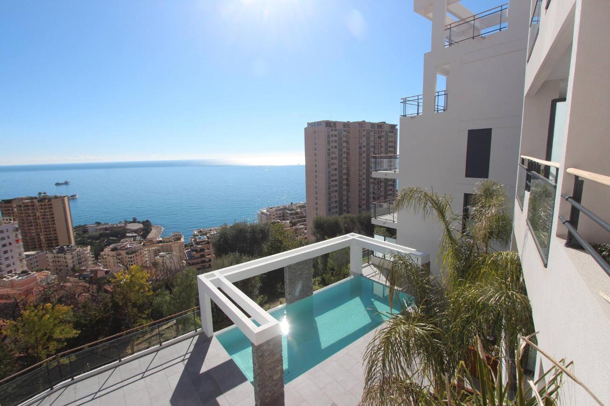 Luxurious Apartments Monaco&Seaview, Infinitypool&Parking Beausoleil Eksteriør billede